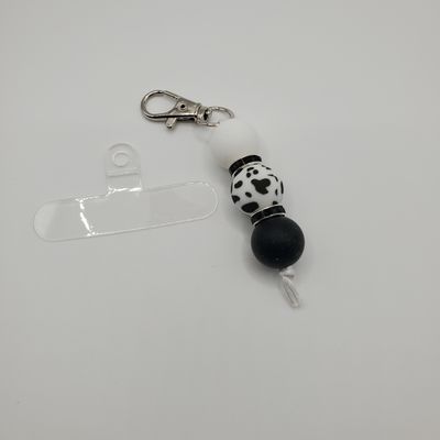 Beaded cell phone charms