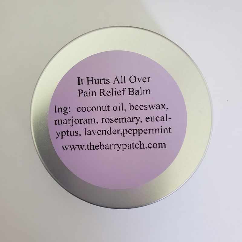 It hurts all over balm