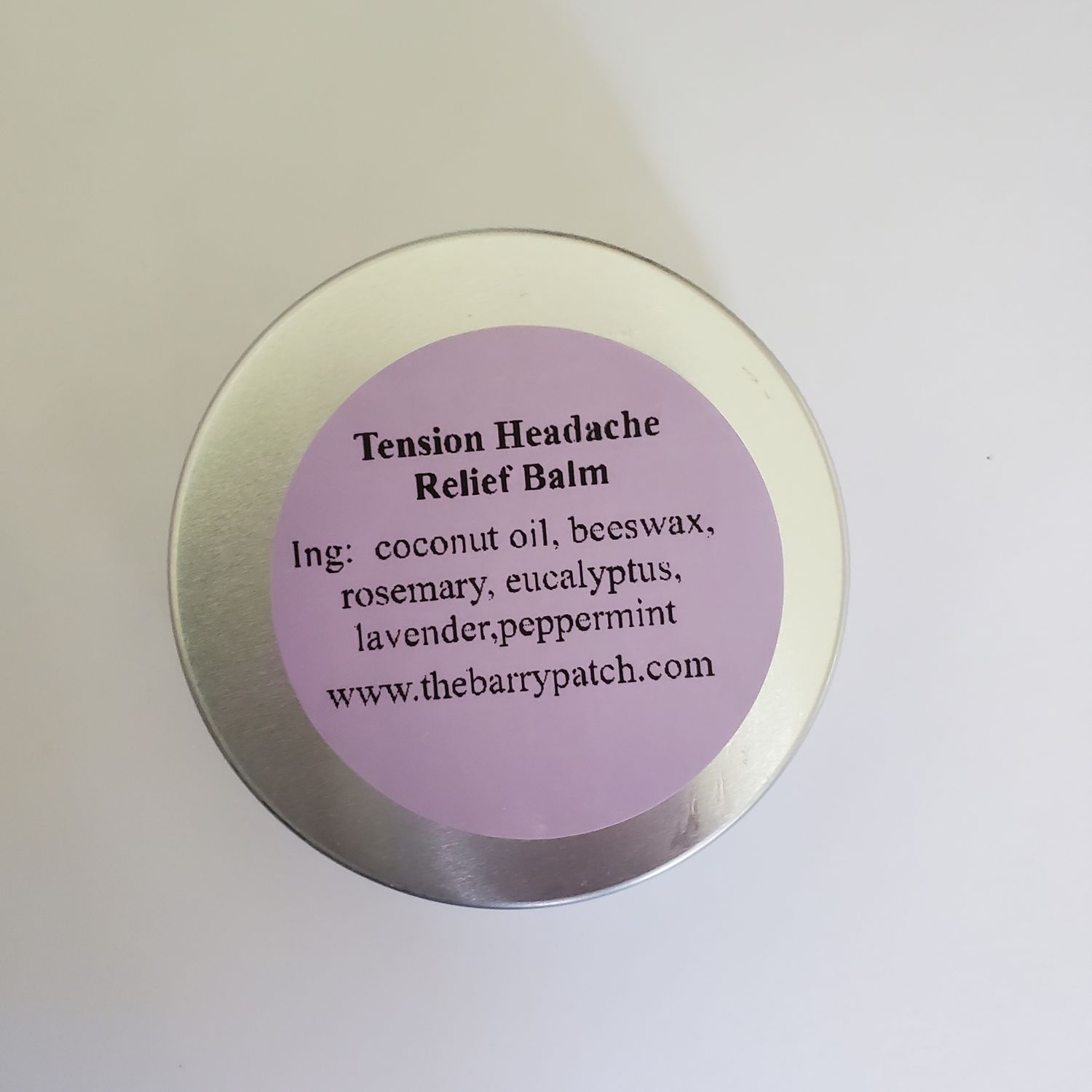 Tension headache balm