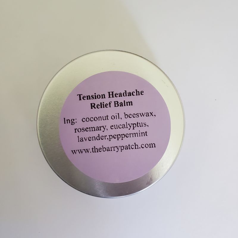 Tension headache balm