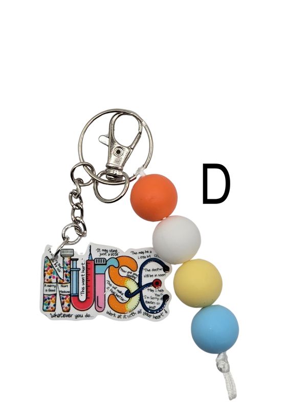 Key Chain - Flat back medical