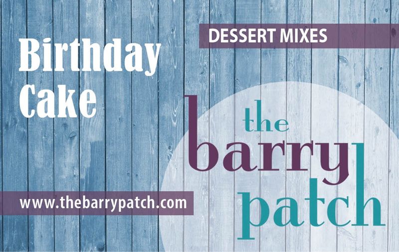 Dessert mix - birthday cake