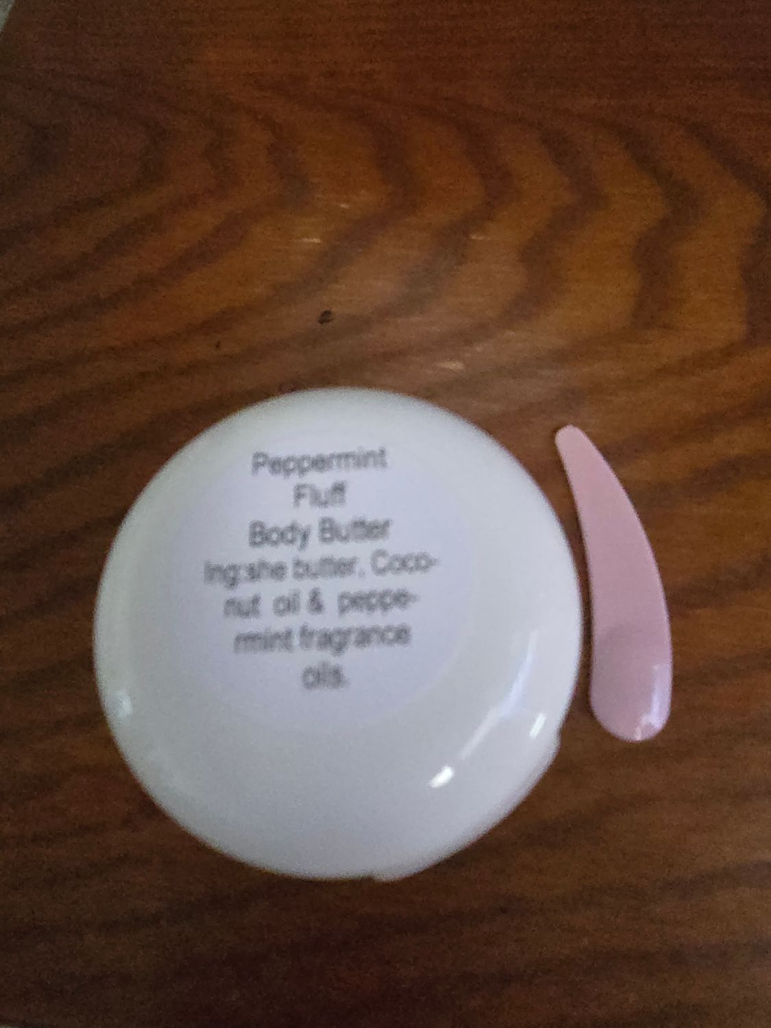 Body butter 1 oz - Peppermint Fluff