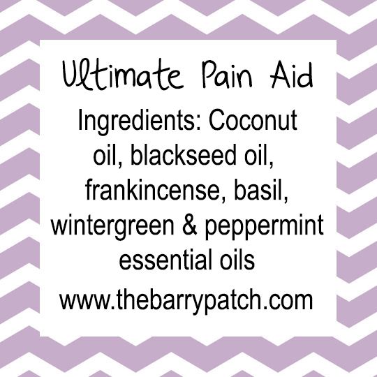 Essential Oil Roller - Ultimate Pain Aid