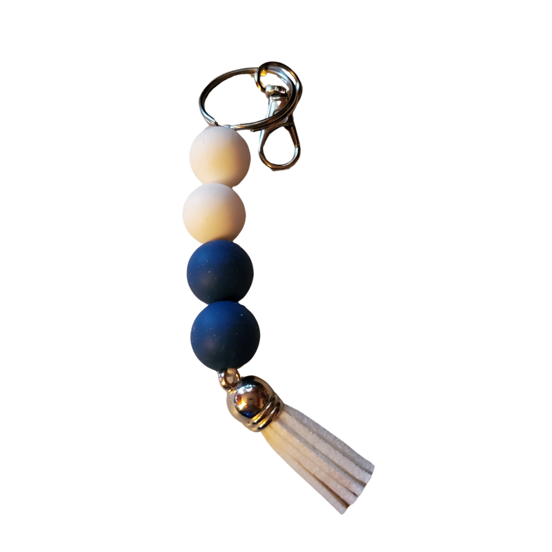 Key chain  - Blue and white