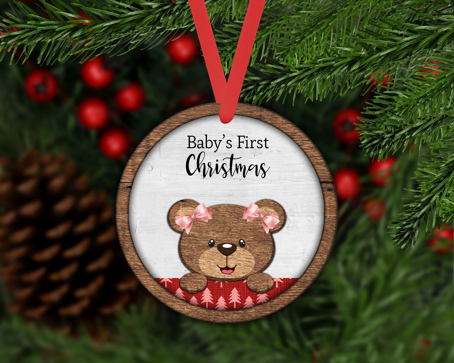 Baby's first Christmas ornament