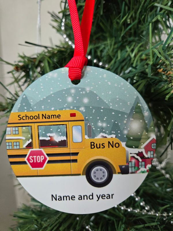 Bus Driver Ornament