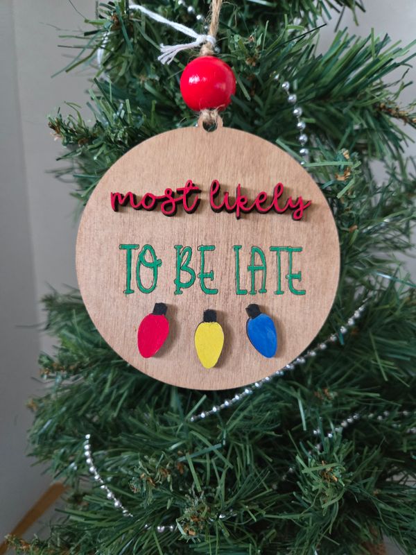 Most Likely Christmas ornaments