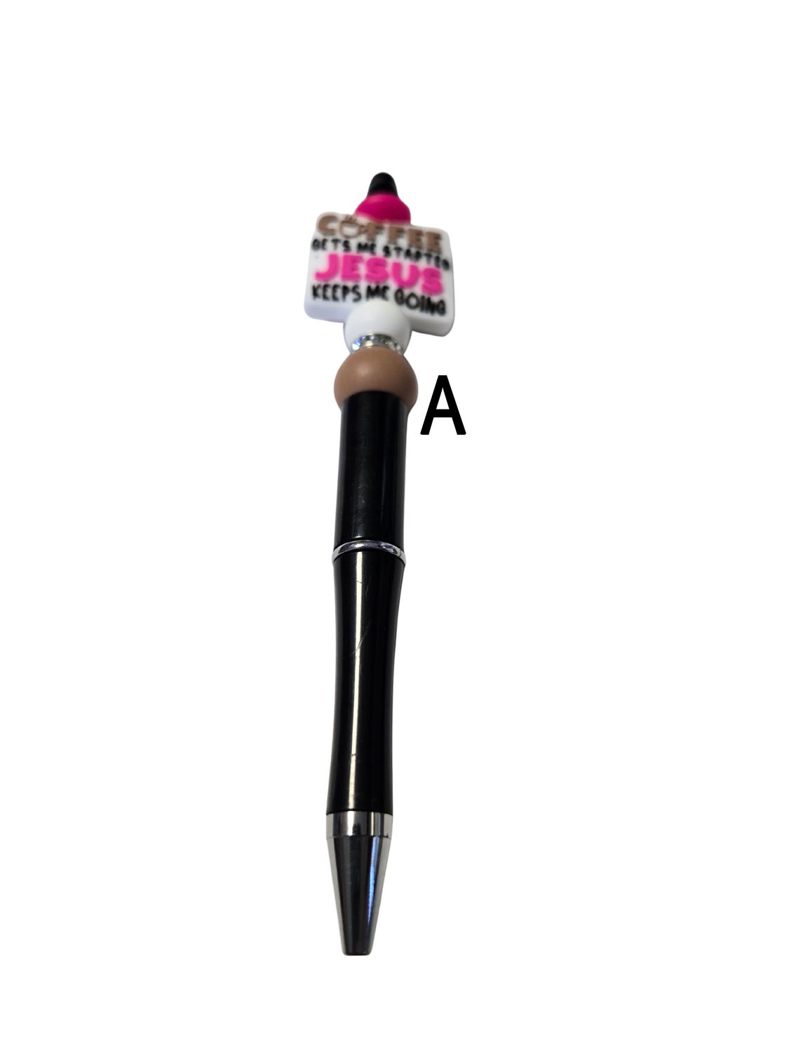 Beaded pens - religious/christian
