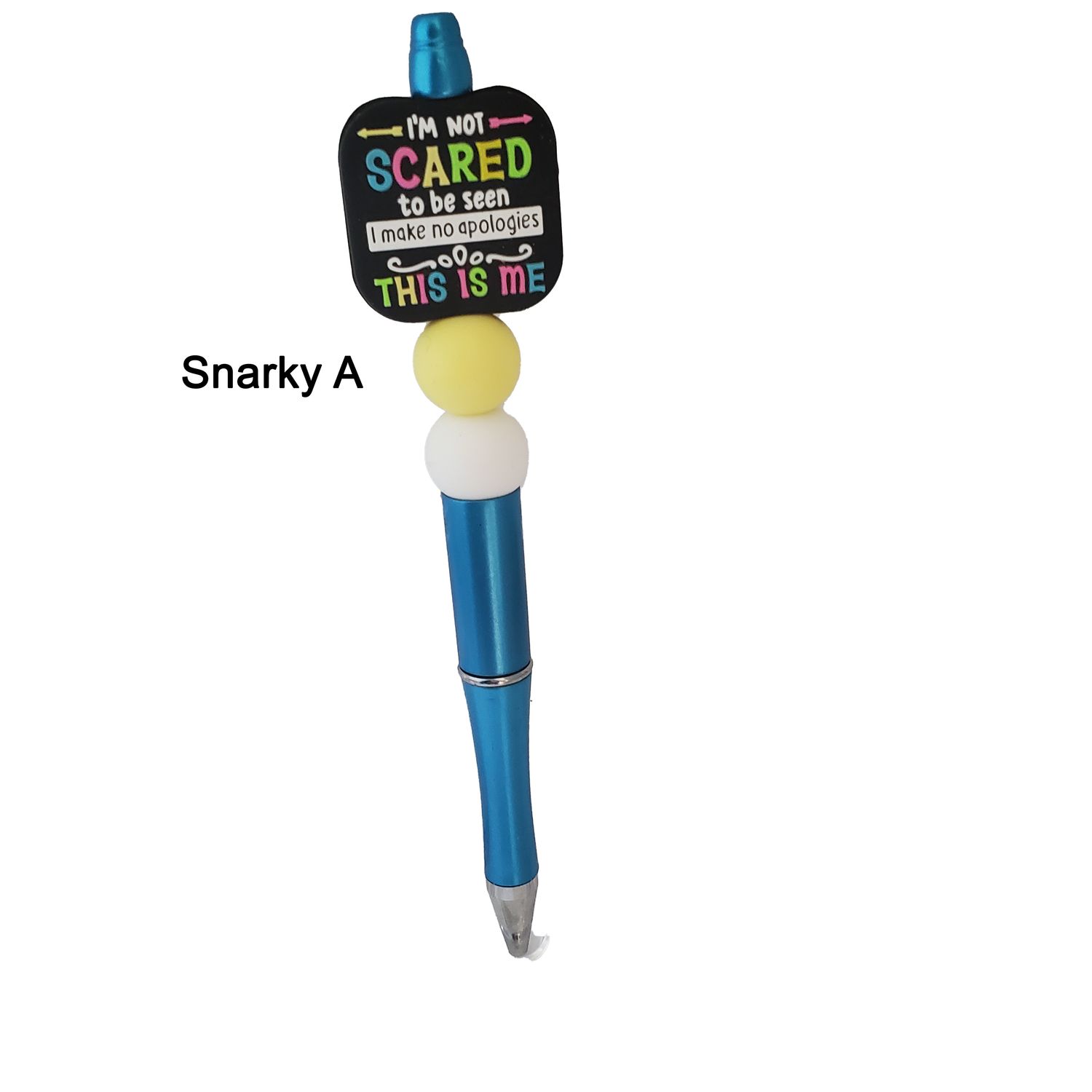 Beaded pens - snarky/sarcastic 1