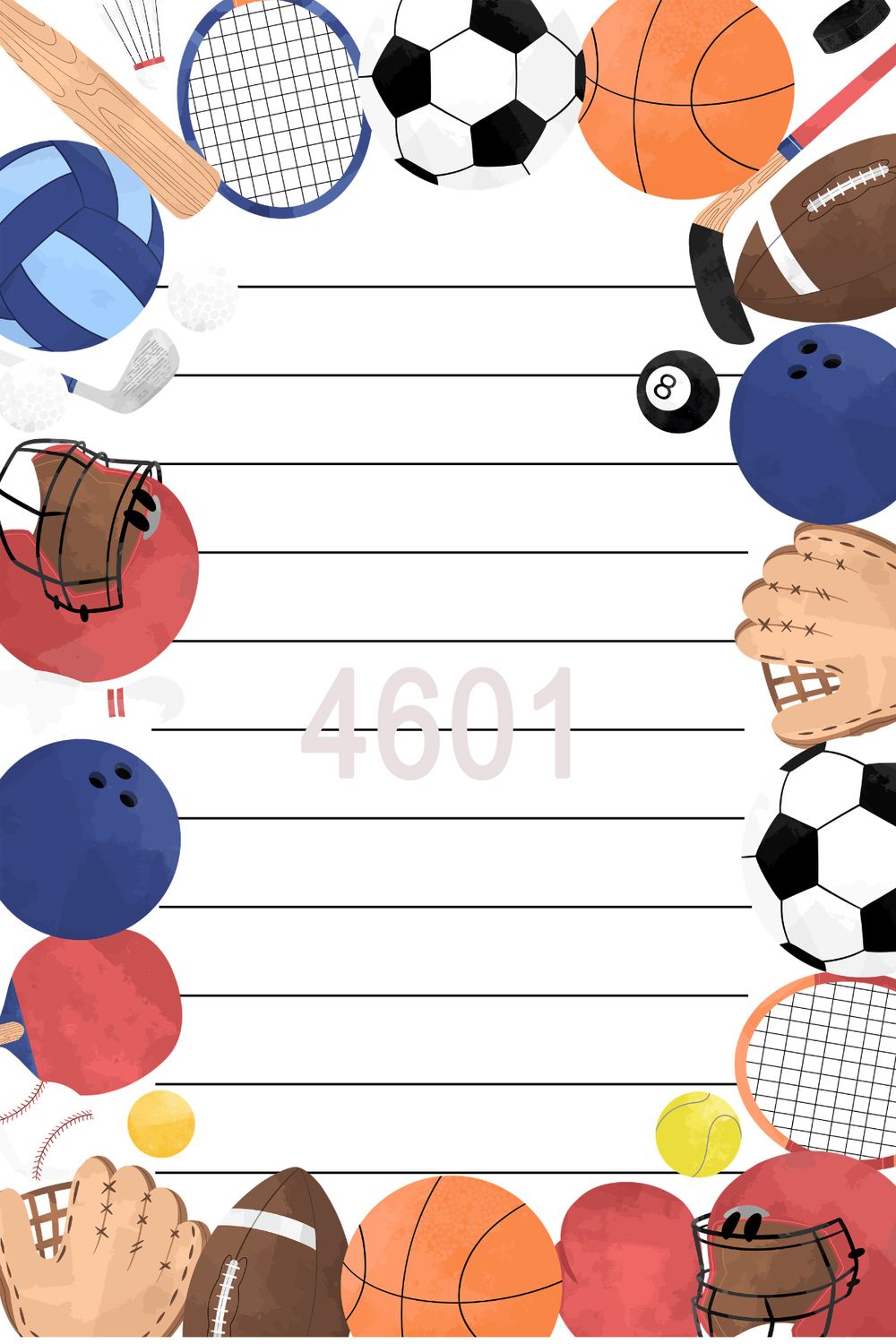 Note Pads - 4 x 6 Group 1