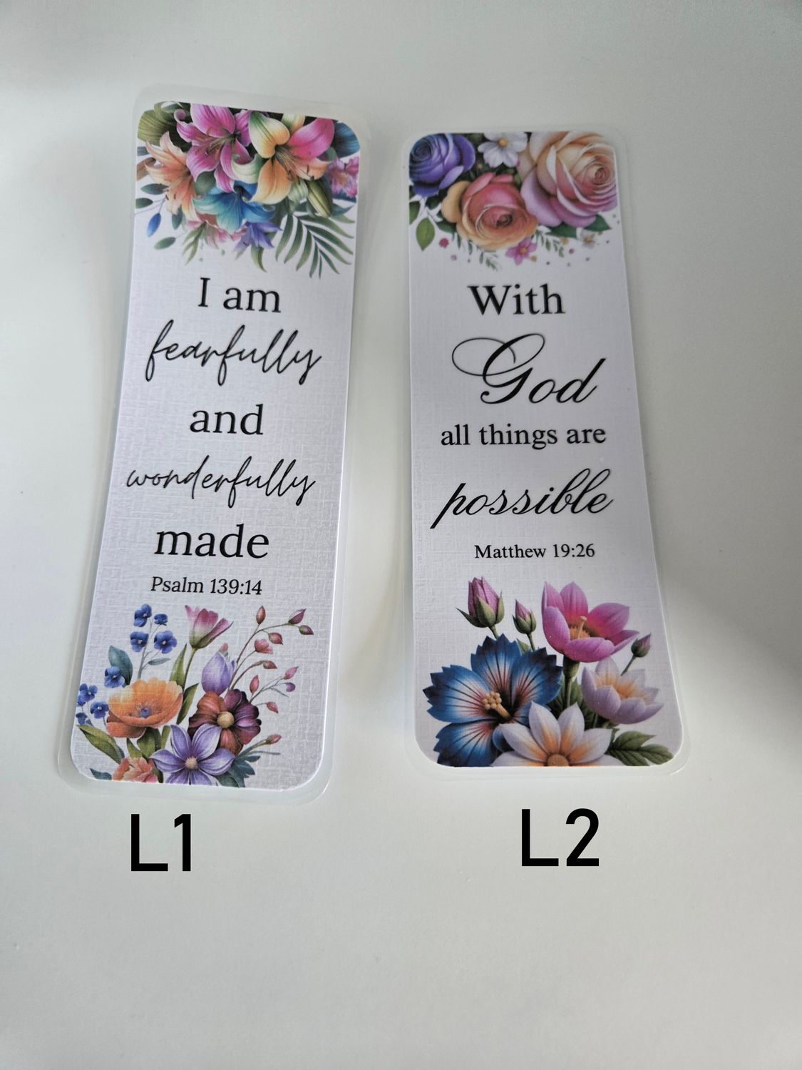Bookmarks (linen) - no tassel