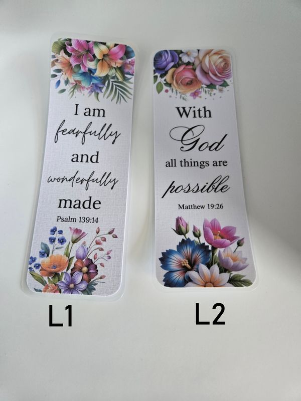 Bookmarks (linen) - no tassel