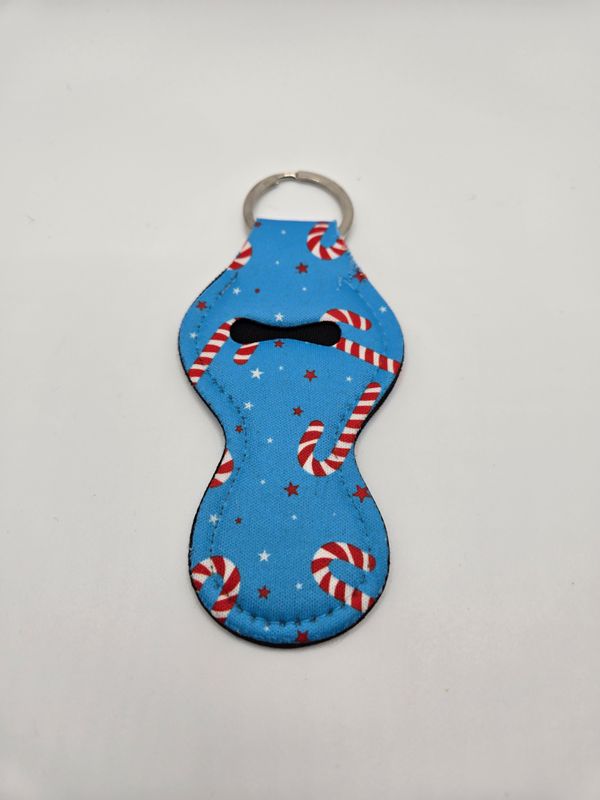 Lip balm key chain