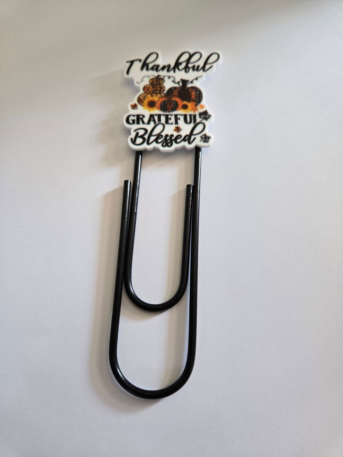 Large clip decorated bookmarks