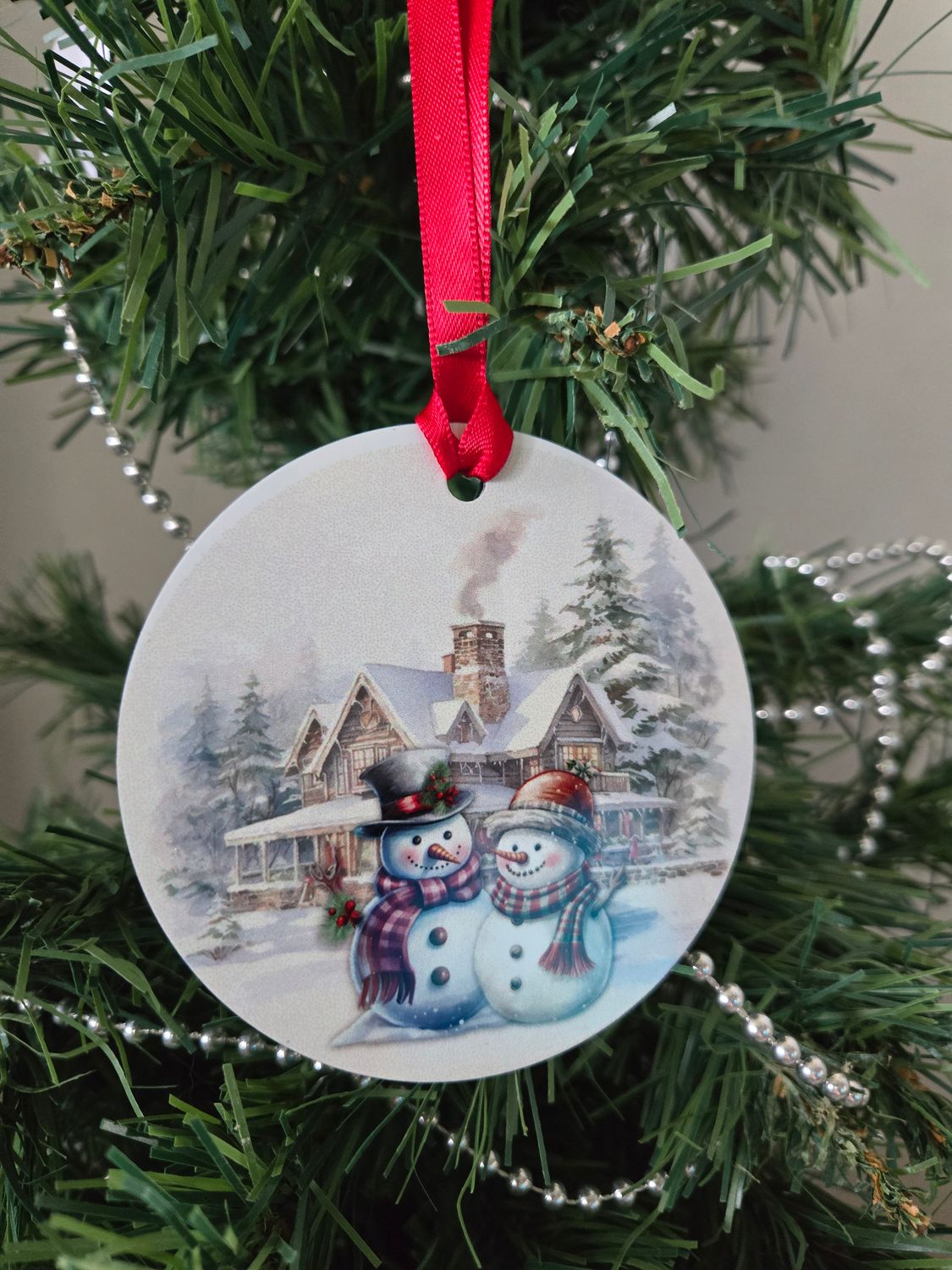 Snowman Family - 2 to 7 people not personalized