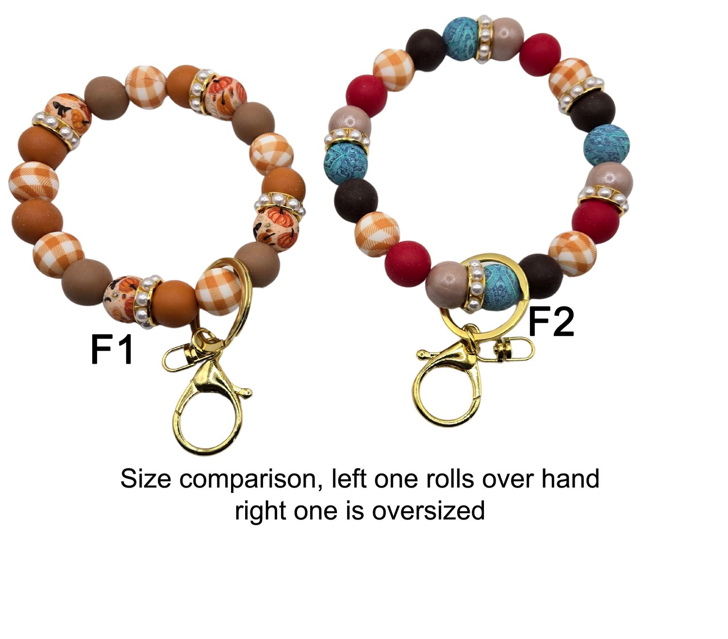 Beaded wristlet fall - clearance