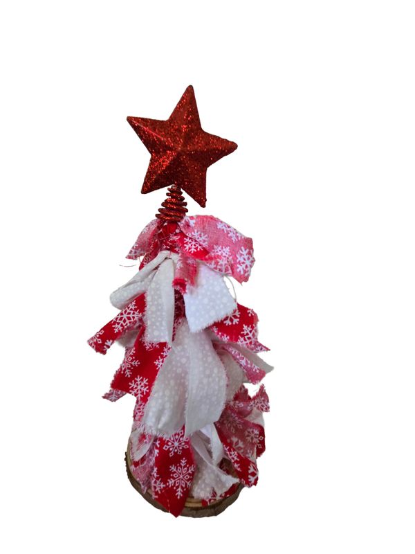 Rag tree red and white