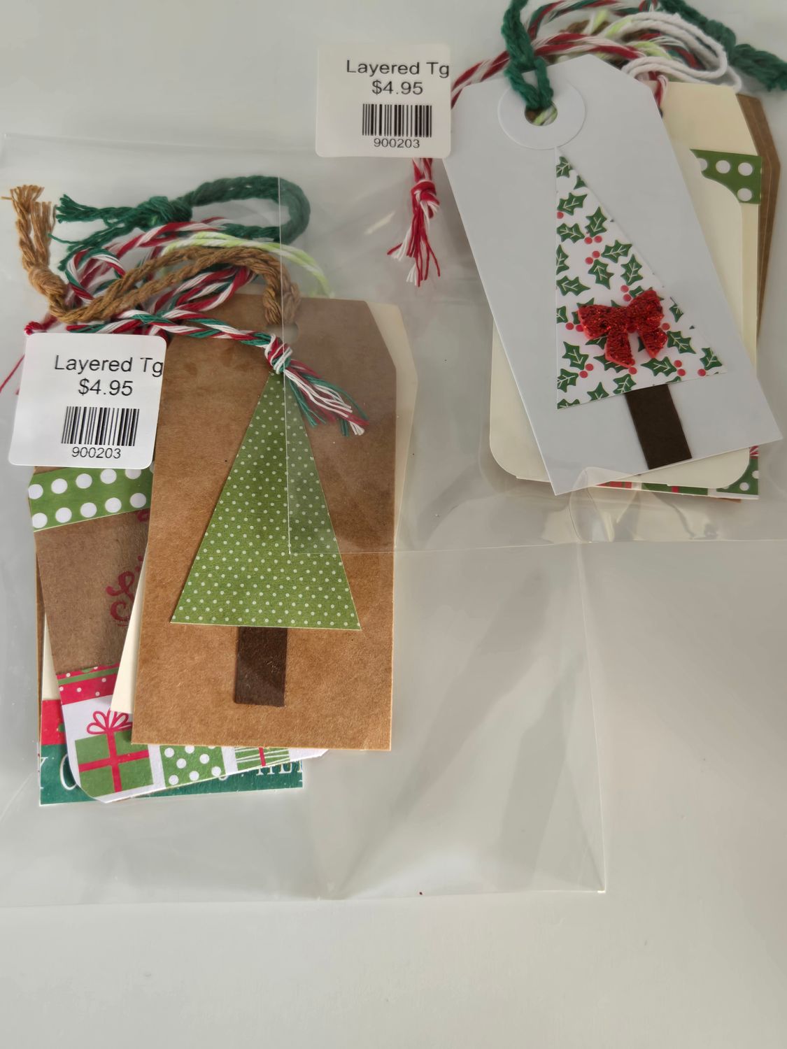 Vintage tags - set of 5`