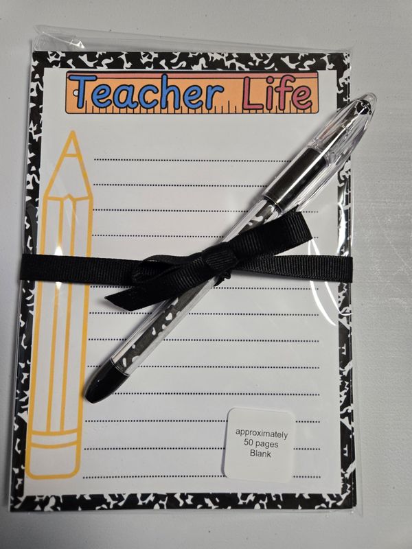Note Pads - 5 x 7 with pen