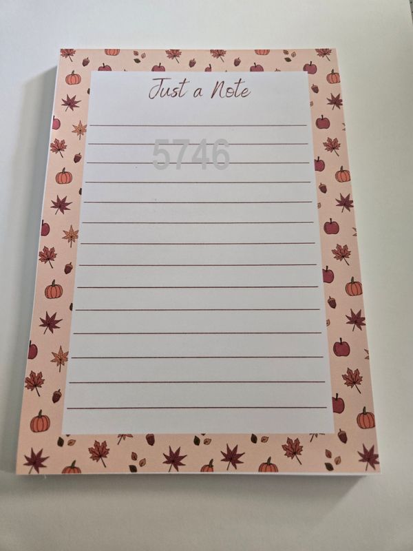 Note Pads - 5 x 7 Group 2
