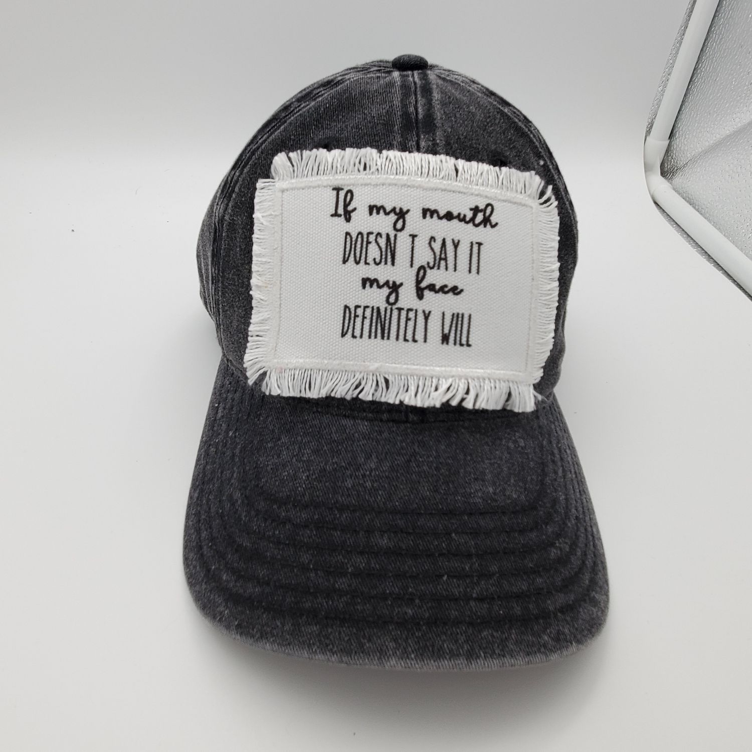 Hats with patches