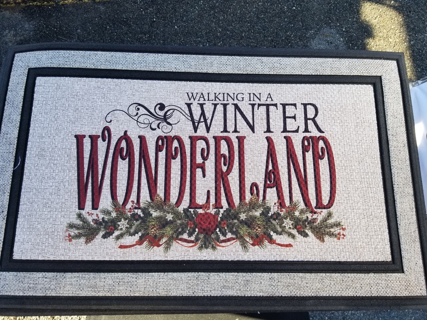 Winter Wonderland Door Mat