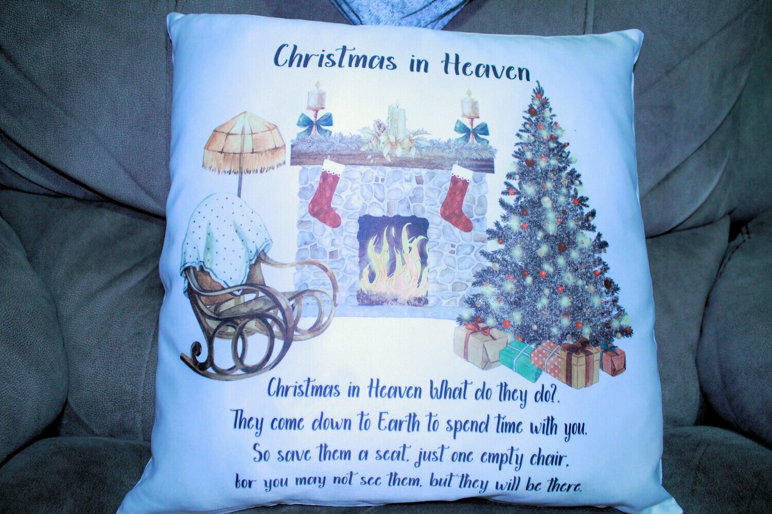 Christmas in Heaven Soft and Silky Pillow Cover