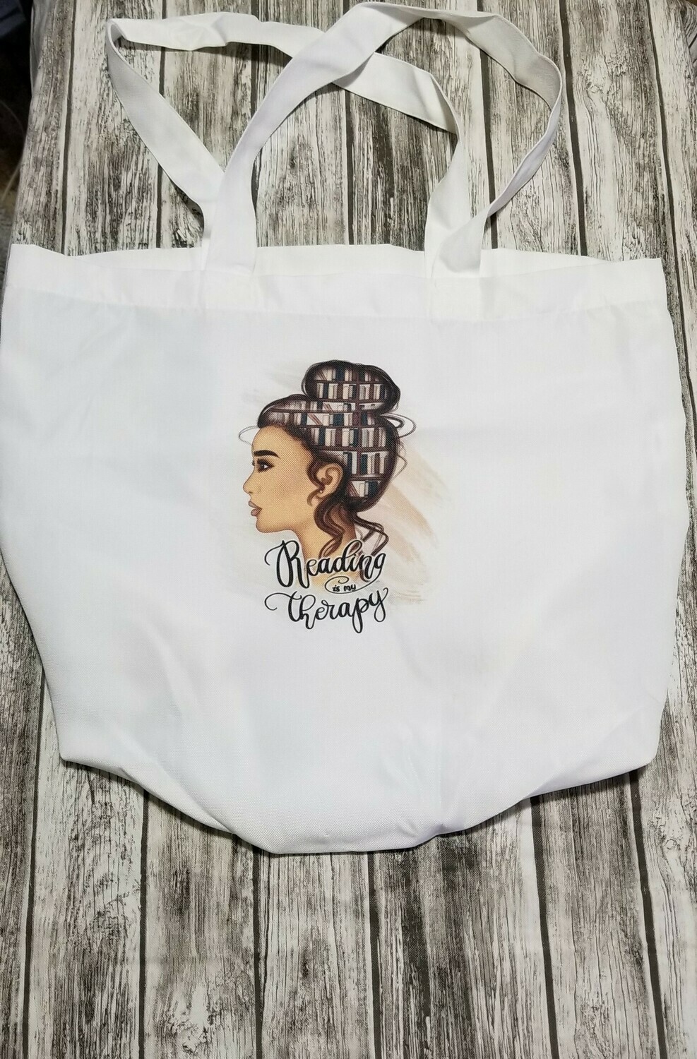 Reading is my Therapy Tote Bag