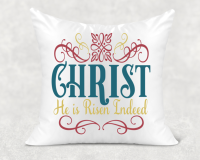 Christ Has Risen Pillow Cover