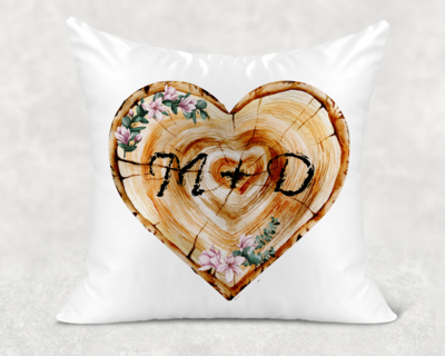 Personalized Initial  Pillow Cover