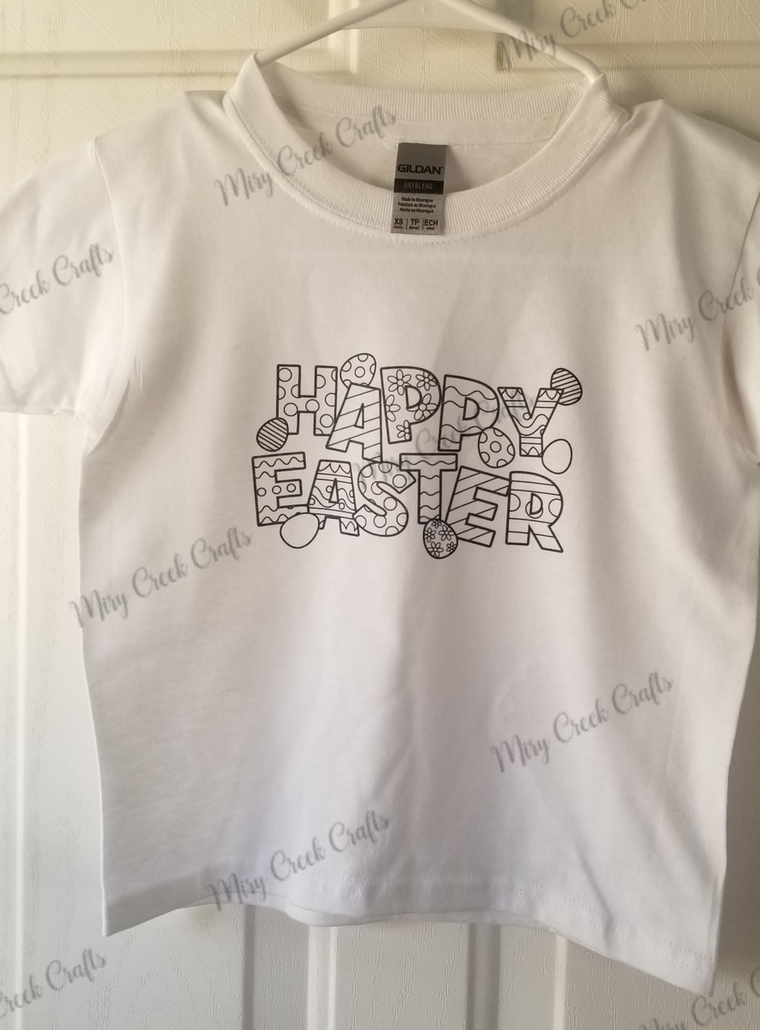 Happy Easter Coloring Youth T-Shirt