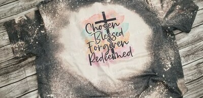 Bleached XL Blessed & Redeemed T-Shirt