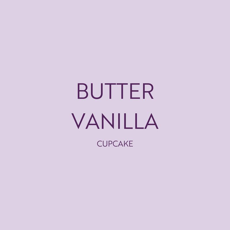 Butter Vanilla Cupcake Butter Vanilla Cupcake