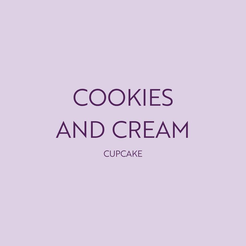 Cookies and Cream Cupcake