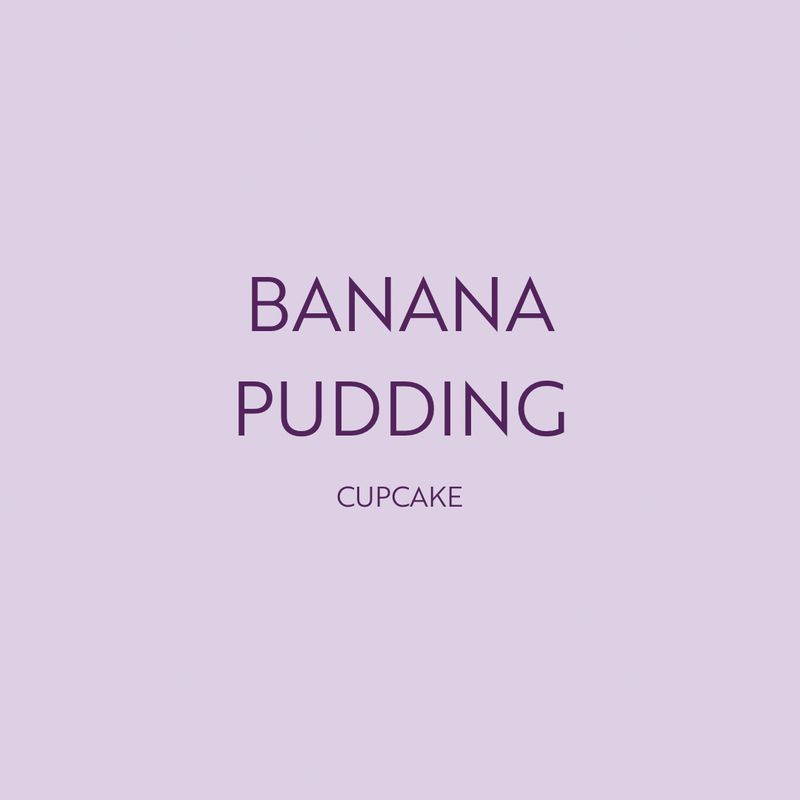 Banana Pudding Cupcake