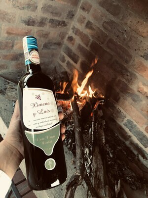 Vino con Etiqueta Personalizada