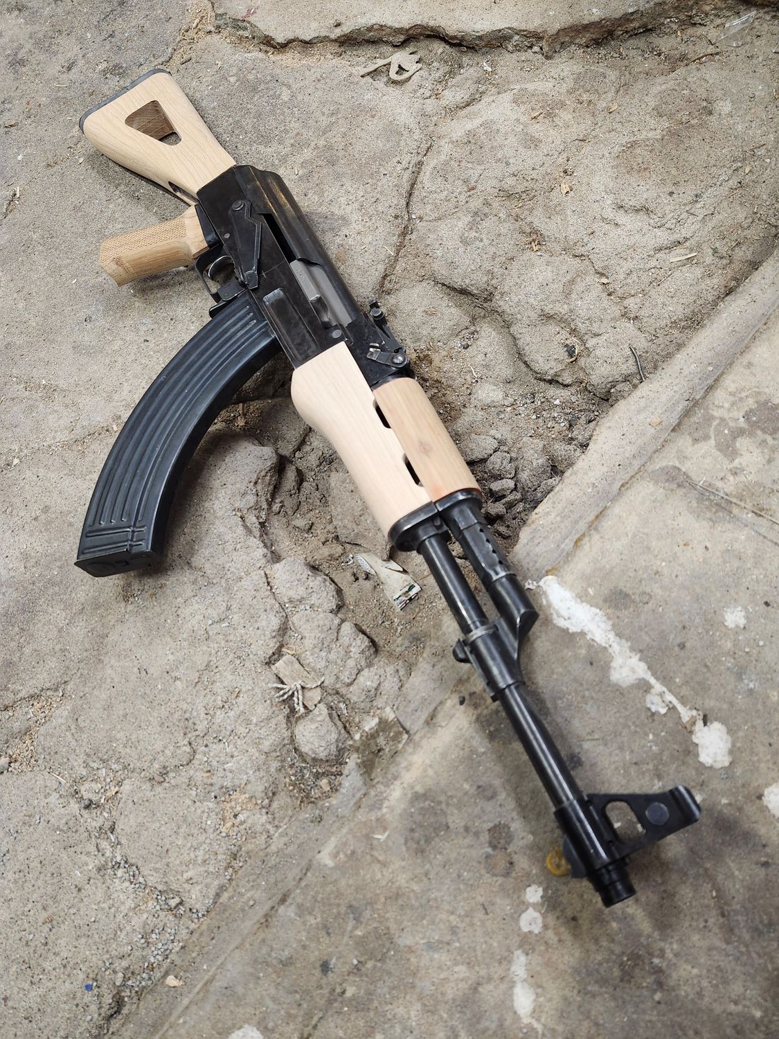 Triangle Stock For 2 Tang Milled Rifles