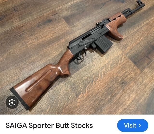 custom walnut saiga set