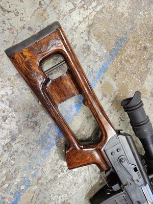Dragunov SVD Style Stock For Zastava M91 and Slant-cut m77 Dragunov SVD Style Stock For Zastava M91 and Slant-cut m77