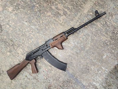 Walnut stock and fin for slant cut veprs 