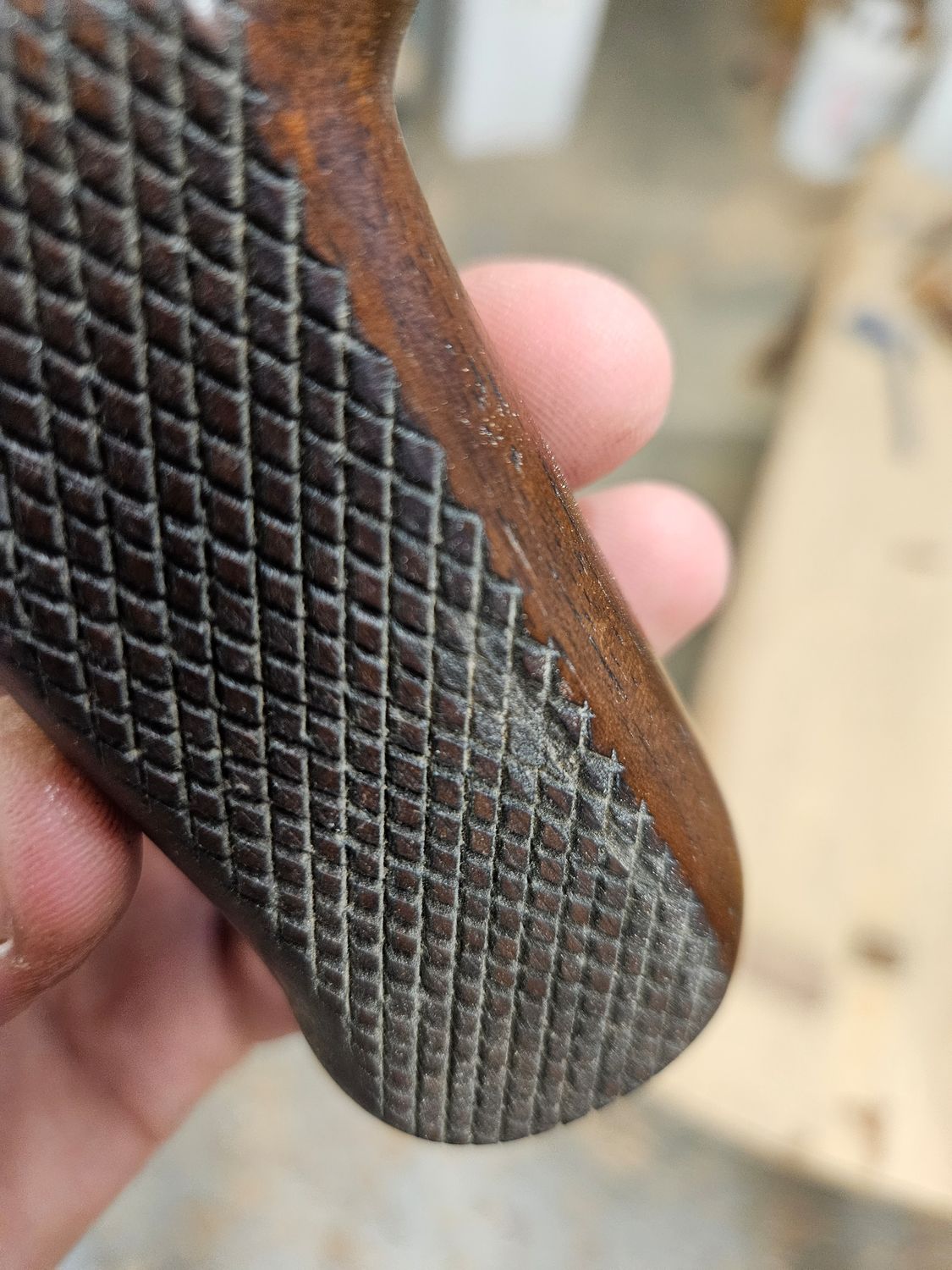 blem walnut checkered fatty