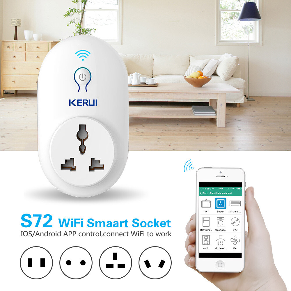 Prise intelligente connectée Wi-Fi