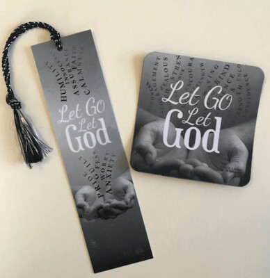 Bookmark/Magnet - Let Go Let God