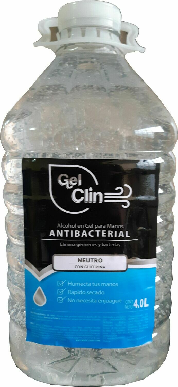 Alcohol en gel de 4L