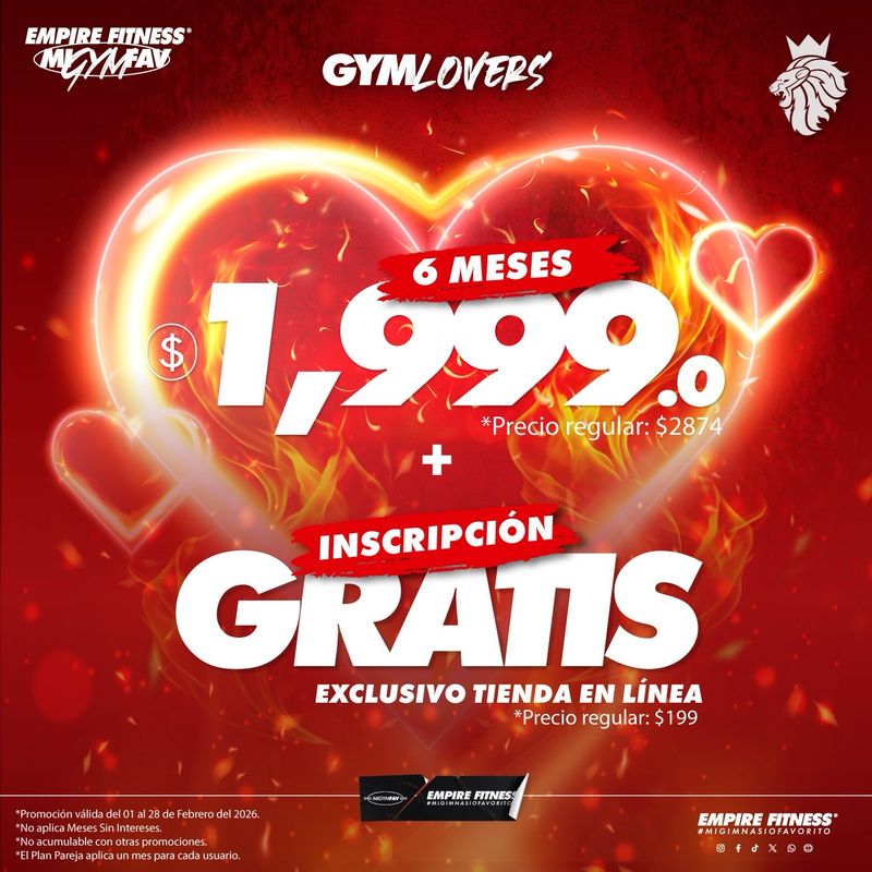 6 Meses de Empire + Inscripción Gratis