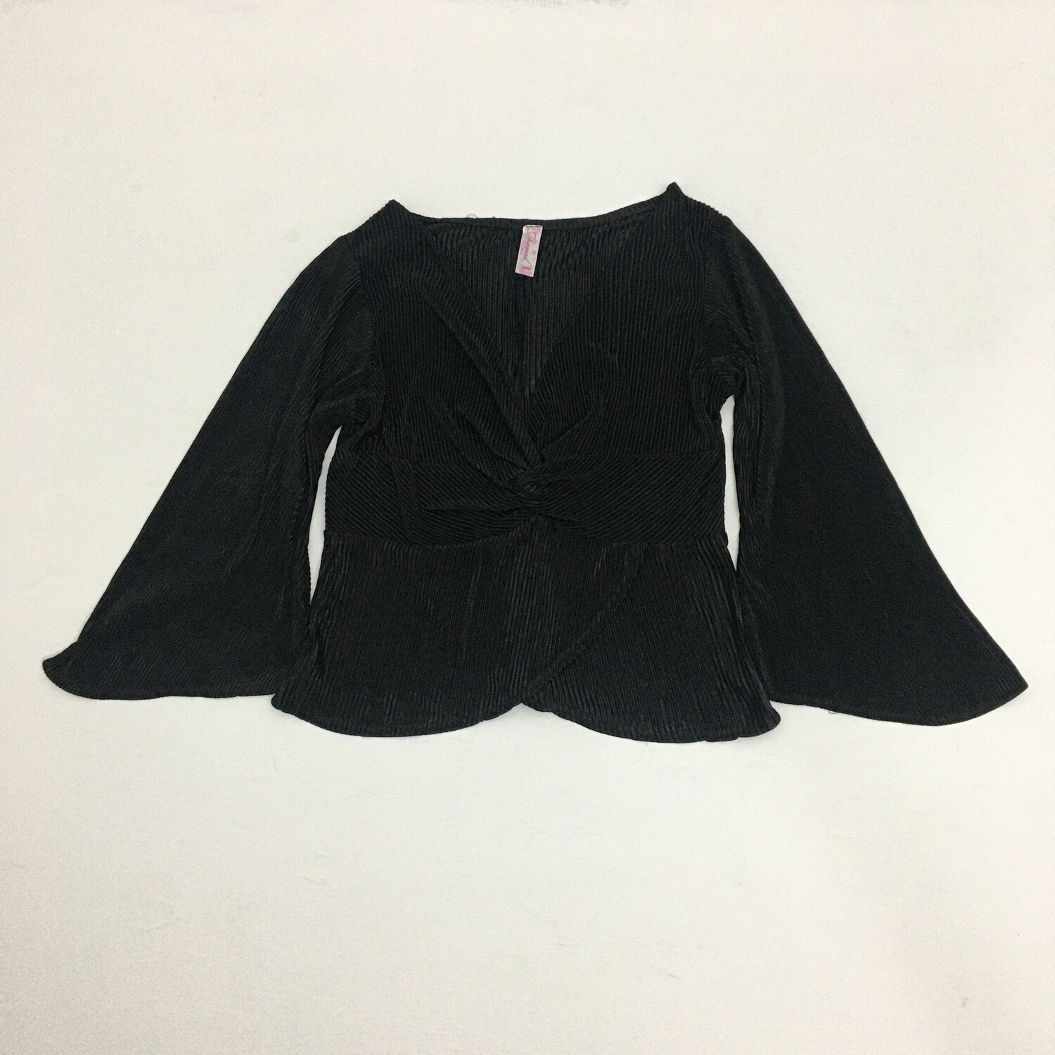 pleated silk Blouse