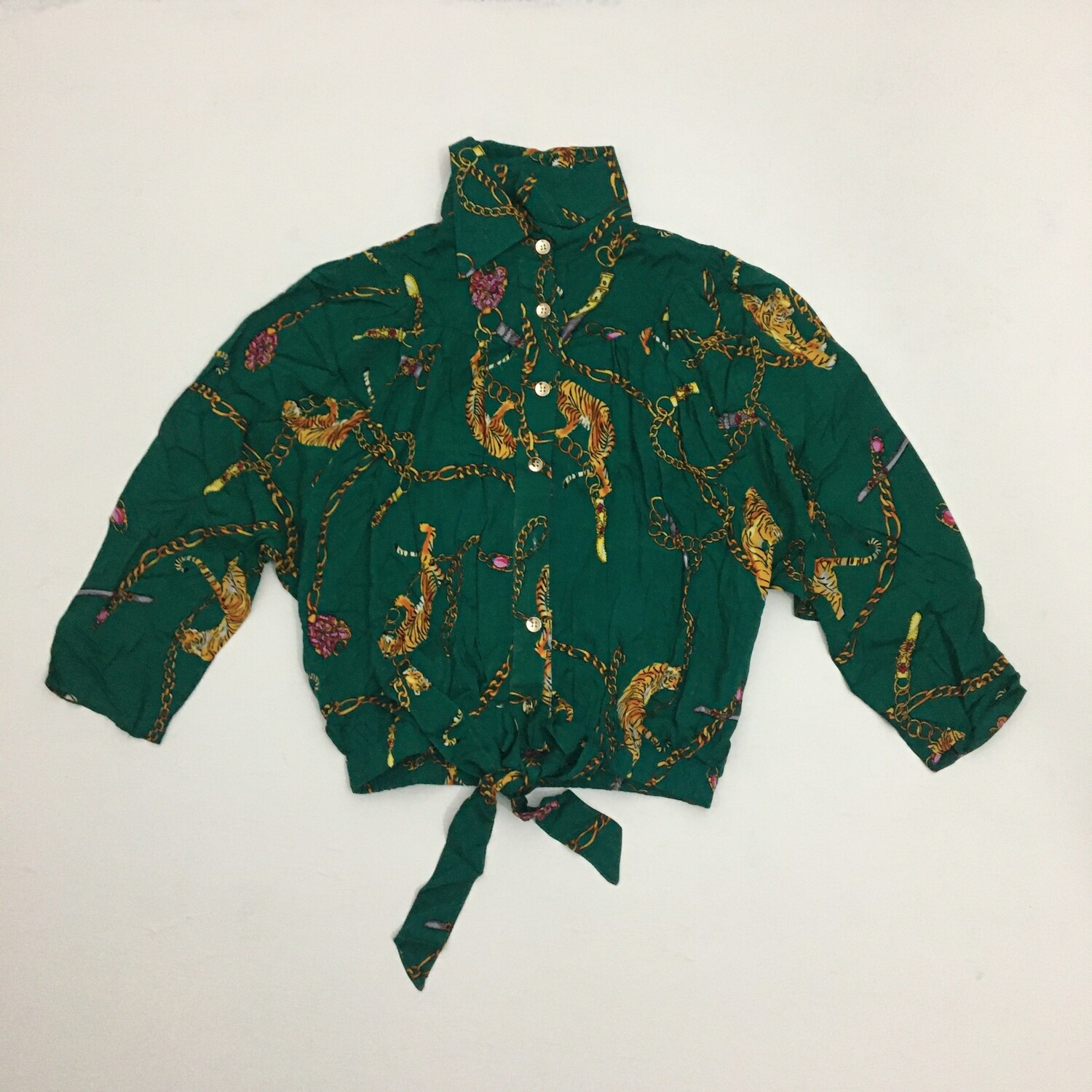 printed chalis Blouse
