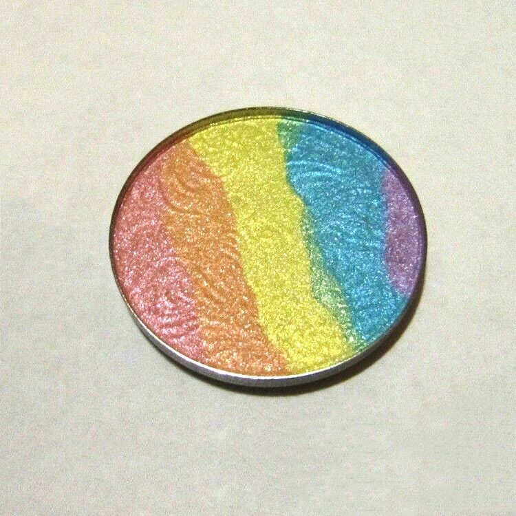 Rainbow Highlighter Powder- Contouring Brighten Face Makeup 10pc