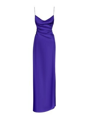 Платье-макси фиолетовое LiLab